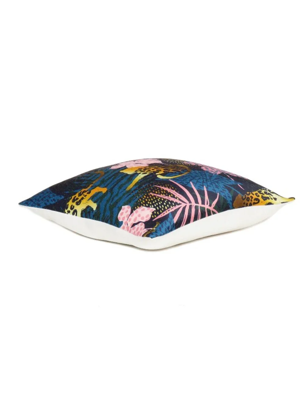 Oussum Stylish Cotton Floral Printed Cushion Cover Square Pillow Case Set of 2